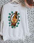 Turquoise Bottle Tee or Crewneck