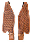 Hilason Hand Tool Leather Saddle Replacement Fender Pair Hobble Strap