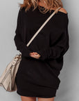 Scarlett Sleeve Shift Mini Sweater