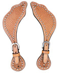 Hilason Western Style Men & Womens Spur Straps for Horse Riding, Barrel Racing,Show,and Rodeo