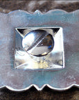 Western Screw Back Concho German Silver 1.25 In Square Cowgirl S Hilason