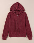 Eleanor Up Front Drawstring Hoodie