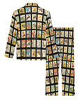 Western Collage Men's Pajama Set