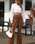 Charli High Waist Flare Corduroy Pants
