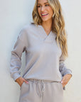 Laylah Textured Top and Pants Set