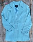 The Ft. Worth Blazer - Dusty Teal
