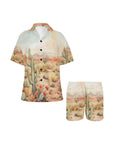 Watercolor Desert Women's Western Pajama Set