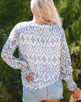 Haven Puff Sleeve V Neck Blouse