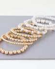 Multi Pearl Beaded Bracelet