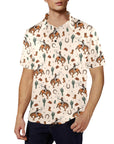 Rodeo Cowboy Western Polo Style Shirt