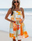 Raegan Seashell Patchwork Sundress