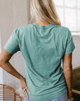 MAMA Mineral Wash Crewneck Tee