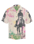 Baha Ranch Retro Pop Western Trail Ride Men's Camp Shirt