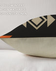 Black Aztec Pillow Case Made in America