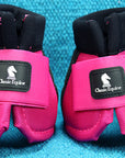 Med Fuchsia Pink Classic Equine Dyno Horse Over Reach No Turn Bell Boots
