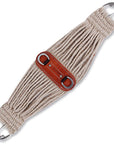 Classic Equine Colt Cinch Girth Horse Natural Mohair Buckle