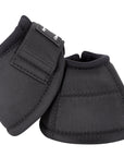 Black Classic Equine No Horse Turn Bell Boots Pair