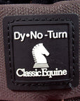 Small Classic Equine Dyno Horse No Turn Bell Boots Pair Chocolate