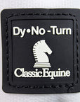 White Classic Equine No Horse No Turn Bell Boots Pair