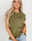Martha Studded Short Sleeve Top