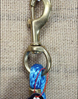 Hurricane Blue Weaver Tack Horse Poly Lead Rope W/ Solid Brass 225 Snap