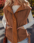 Evelyn Knot Side Plush Vest