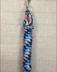 Black Turquoise Tan Weaver Tack Horse Poly Lead Rope W/ Solid Brass 225 Snap