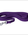 Purple Weaver Tack Horse Flat Cotton Lunge Line With Nickel Plated 225 Snap
