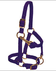 Weaver Purple Large Nylon Miniature Horse Adjustable Chin & Throat Snap Halter