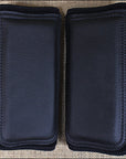Black Classic Equine Horse Safety Leg Wraps Protection Tack Pair