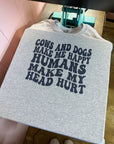 Cows & Dogs TEE or CREWNECK