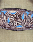 Hilason Western Horse Breast Collar Headstall American Leather Brown Turquoise