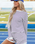 Madeline Textured Top and Shorts Set