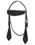 HILASON Western Horse Headstall Breast Collar Set Tack Genuine American Leather