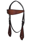 HILASON Western Horse Headstall Breast Collar Set Tack Genuine American Leather
