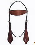 HILASON Western Horse Headstall Breast Collar Set Tack Genuine American Leather