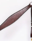 HILASON Western Horse Headstall Breast Collar Set Tack Genuine American Leather