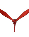 HILASON Western Horse Headstall Breast Collar Set Tack Genuine American Leather Plain Mahogany