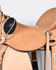 Western Horse Wade Saddle American Leather Ranch Roping Tan
