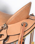 Western Horse Wade Saddle American Leather Ranch Roping Tan