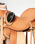 Western Horse Wade Saddle American Leather Ranch Roping Tan