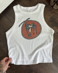 Saddle Up Cropped Tank