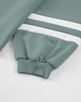 Varsity Stripe Top and Drawstring Pant Set