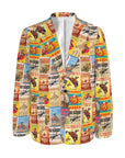 Men's Vintage Rodeo Poster Blazer