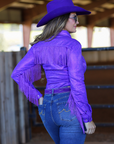 LUCKY SPARKLE & FRINGE PERFORMANCE RODEO SHIRT
