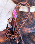 Checks Out *Mini* Beaded Headstall