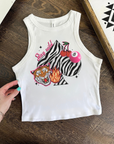 Stay Wild Cropped Tank