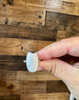 Small Ring - Size 8 - White Buffalo Ring & sterling silver II