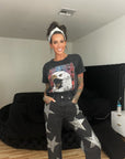 Rhinestone Star Jeans
