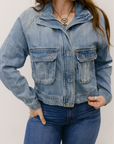 SALE The Ella Utility Denim Jacket
